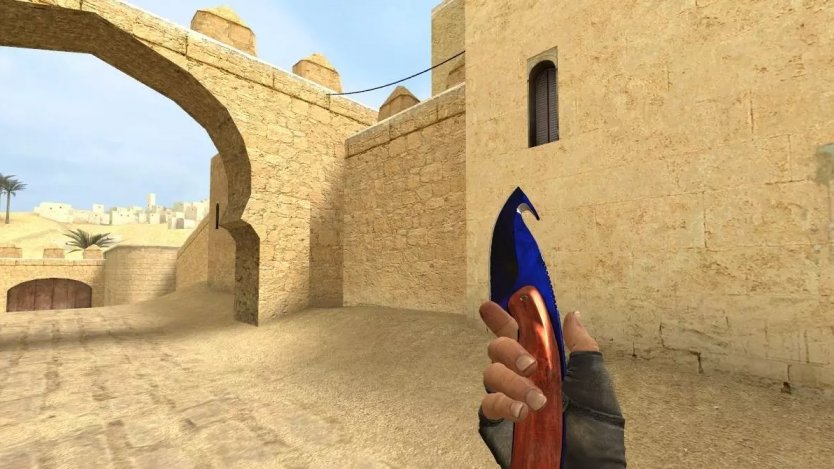Модель ножа «Gut Knife | Doppler» для CSS