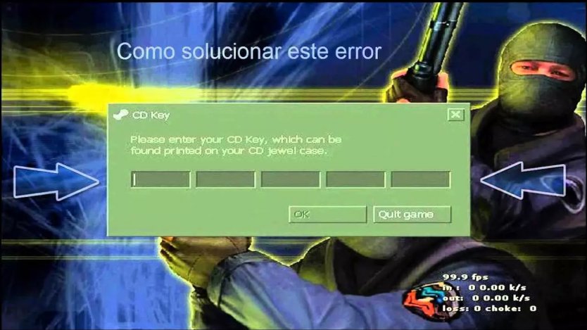 CD-Key для Counter Strike 1.6