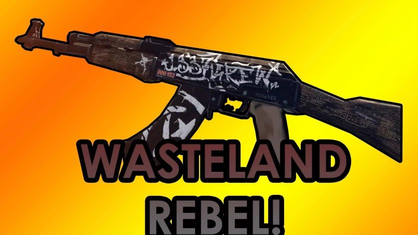 Модель AK-47 «Wasteland Rebel — Пустынный повстанец» для CSS