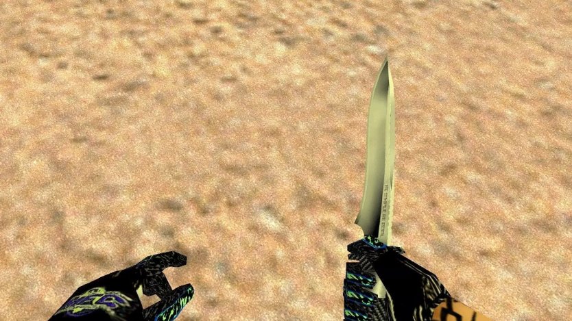 Модель ножа «Simple Knife» для CS 1.6 скачать бесплатно