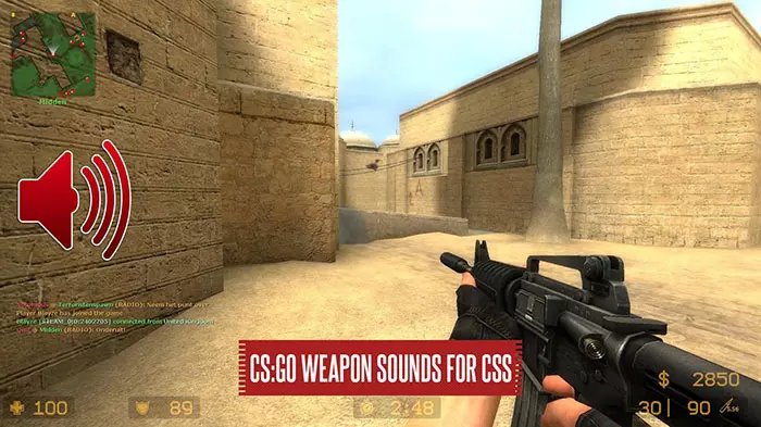 Звуки оружия из CS:GO для CSS