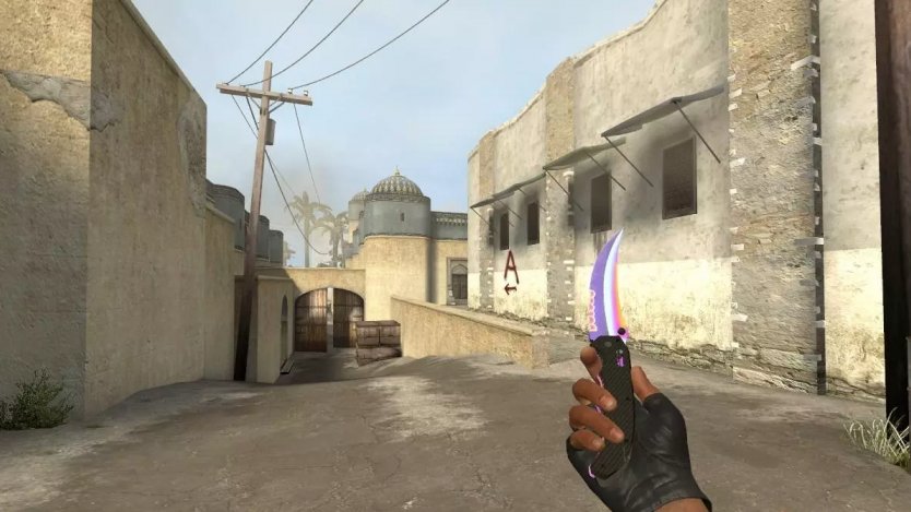 Модель ножа «Flip Knife | Tempered» для CSS