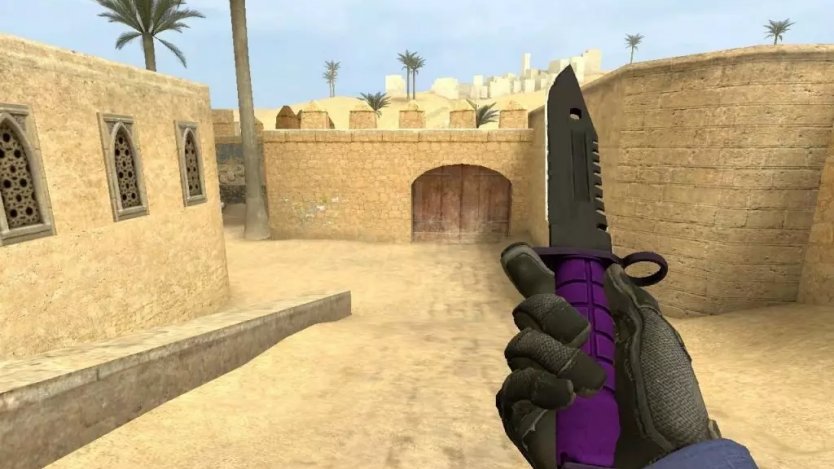 Модель M9 Bayonet «Ультрафиолет» для CSS