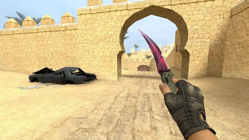 Модель ножа «Flip Knife | Doppler Phase 2» для CSS