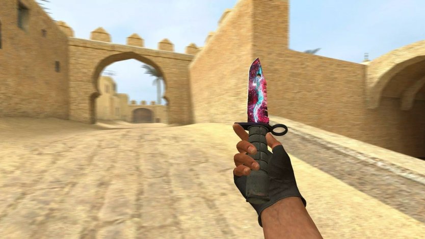Модель ножа M9 Bayonet «Space» для CSS