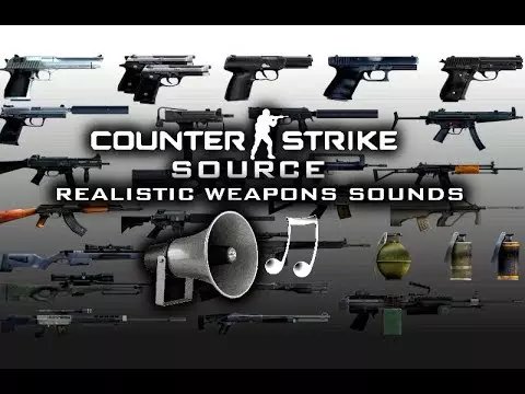 Стандартные звуки оружия для CSS v34