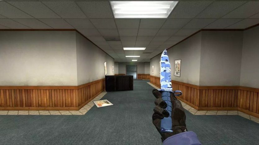 Модель ножа «M9 Bayonet | Bright Water» для CSS