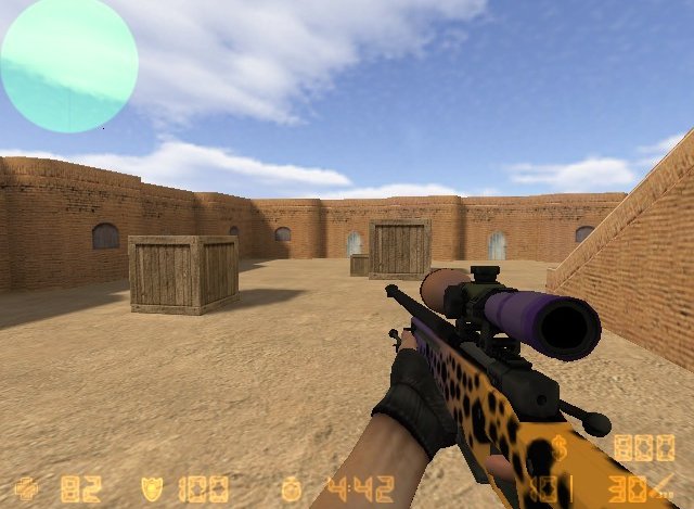 Модель AWP «Double T» для CS 1.6