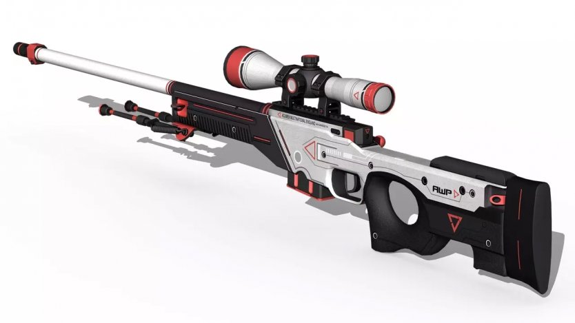 Модель HD AWP «Cyrex» с анимацией осмотра для CS 1.6