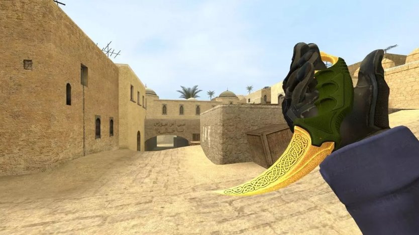 Модель ножа «Karambit | Lore» для CSS