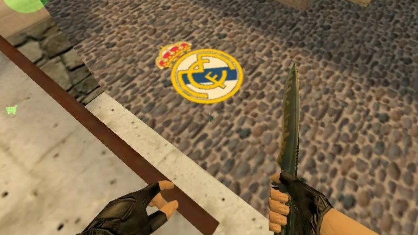 Логотип «Real Madrid» для CS 1.6 скачать бесплатно