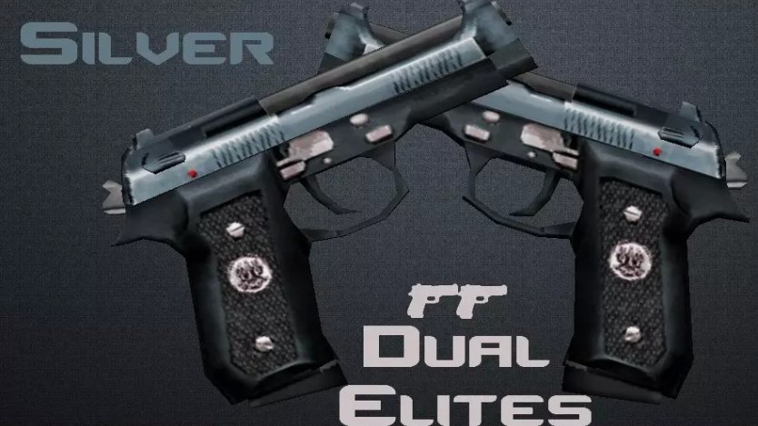 Модель Dual Elites «Silver Elites» для CS 1.6