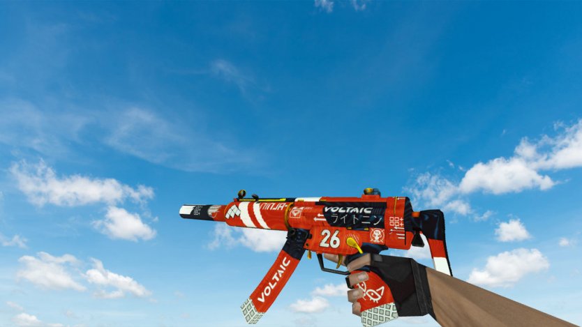 Модель MP5 Кровавый спорт для CS 1.6 скачать бесплатно