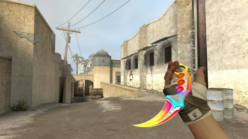 Модель ножа «Karambit | Ocassion» для CSS