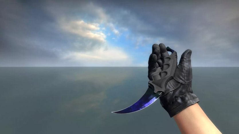 Модель ножа «Karambit | Doppler Phase 3» для CSS