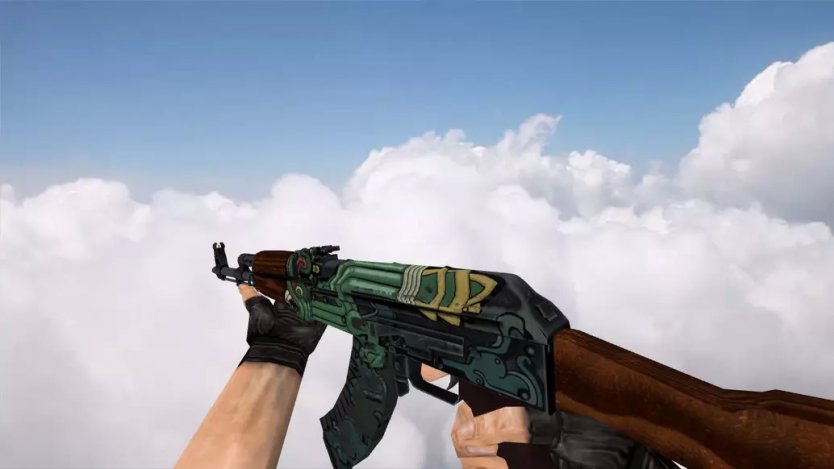 Стандартная модель AK-47 «Fire Serpent» для CS 1.6