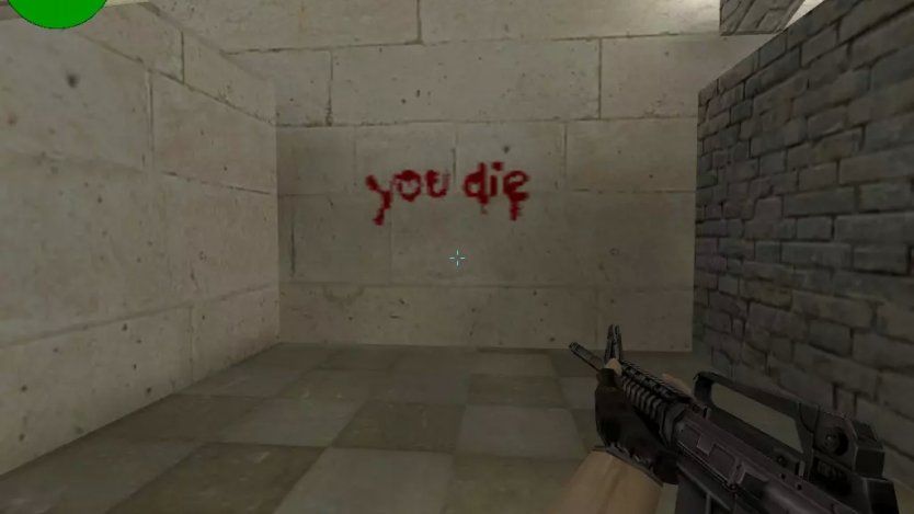 Лого «You Die» для CS 1.6