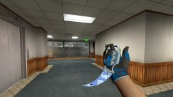 Модель ножа «Karambit | Bright Water» для CSS