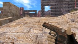 Модель HD Glock «Punk» с анимацией осмотра для CS 1.6