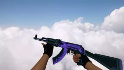 Модель AK-47 «Phoenix Rise Purple» для CSS