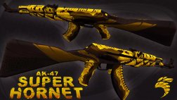 Модель AK-47 «Super Hornet» для CSS
