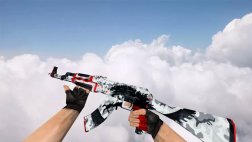 Модель HD AK-47 «WarZilla Red Rage» для CS 1.6