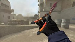 Модель ножа «Butterfly Knife | Fade» для CSS