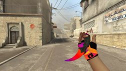 Модель ножа «Karambit | Fade» для CSS
