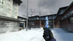 Модель ножа «Bayonet | Bright Water» для CSS