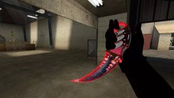 Модель ножа «Karambit | Dreamer Red» для CSS