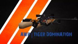 Модель AWP «Tiger Domination» для CS 1.6