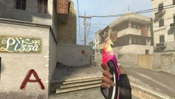 Модель ножа «Gut Knife | Neon Impulse» для CSS
