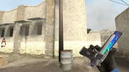 Модель HD Deagle «Overcharged Blue» для CS 1.6