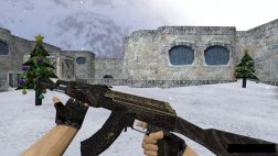 Модель HD AK-47 «Pride» с анимацией осмотра для CS 1.6