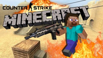 Сборка CS 1.6 Minecraft скачать бесплатно