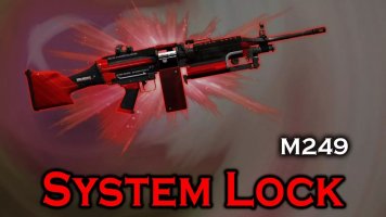 Модель HD M249 «System Lock» для CS 1.6 скачать бесплатно