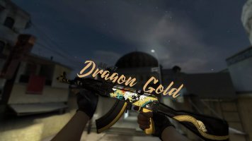 Модель AK-47 «Dragon Gold» для CSS