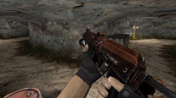 Модель HD PP-19 Bizon «Rusty Shark» для CS 1.6