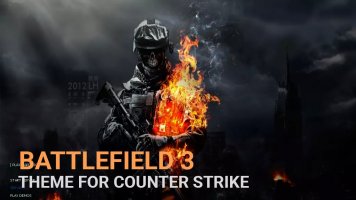 Тема меню «Battlefield 3» для CS 1.6