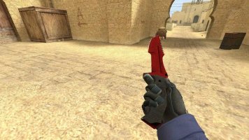 Модель ножа Huntsman «Crimson Web» для CSS
