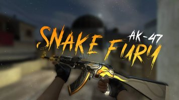 Модель AK-47 «Snake Fury» для CSS