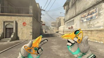 Модель ножа «Shadow Daggers | Tiger Tooth» для CSS