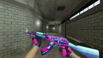 Модель AK-47 «Neon Rider» для CSS