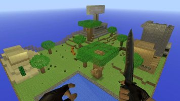 Карта Zm_Minecraft для CS 1.6 скачать бесплатно
