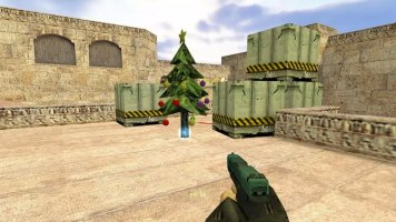 Плагин «Новогодняя ёлка вместо бомбы» для CS 1.6