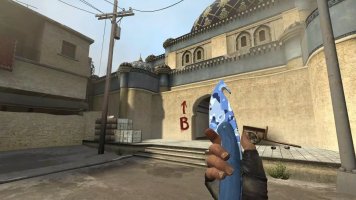 Модель ножа «Gut Knife | Bright Water» для CSS