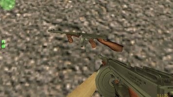 Модель P90 «Tommy Gun» для CS 1.6