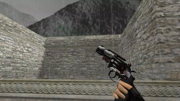 Модель HD R8 Revolver «Reboot» с анимацией осмотра для CS 1.6