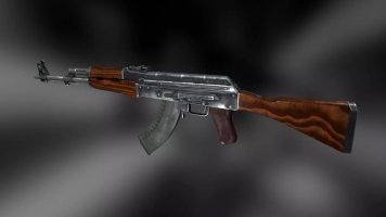 Стандартная модель AK-47 из CS:GO с анимацией осмотра для CS 1.6