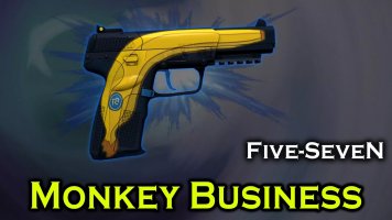 Модель Five-Seven «Обезьянье дело — Monkey Business» для CS 1.6